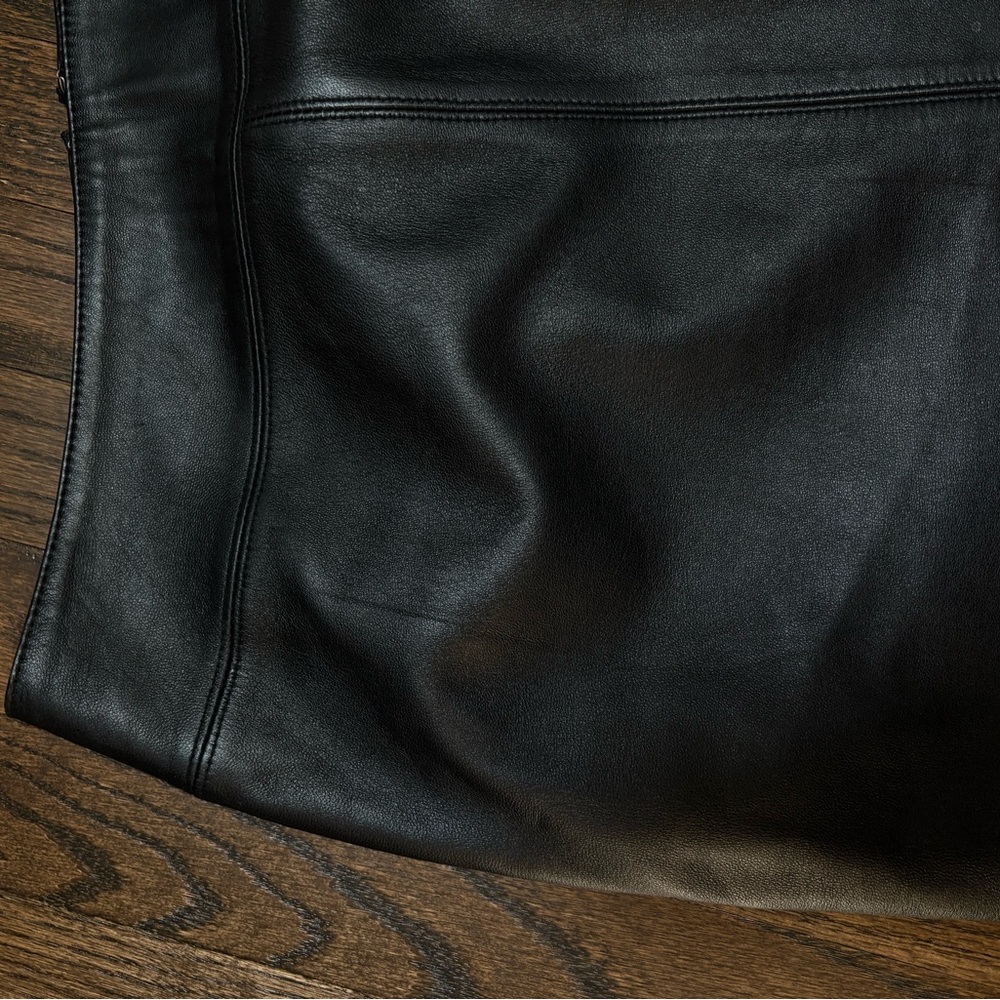 Jones New York Black Leather Apparel